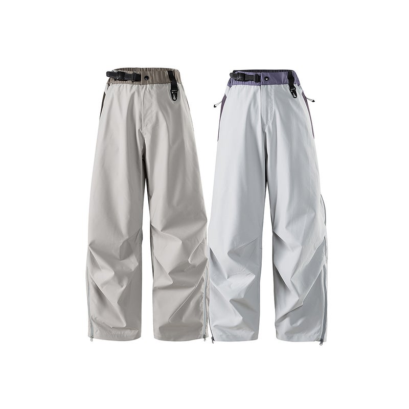 BlackArmada Men's Loose Waterproof Cargo Pants with Side Zipper LK88009 - Image 2