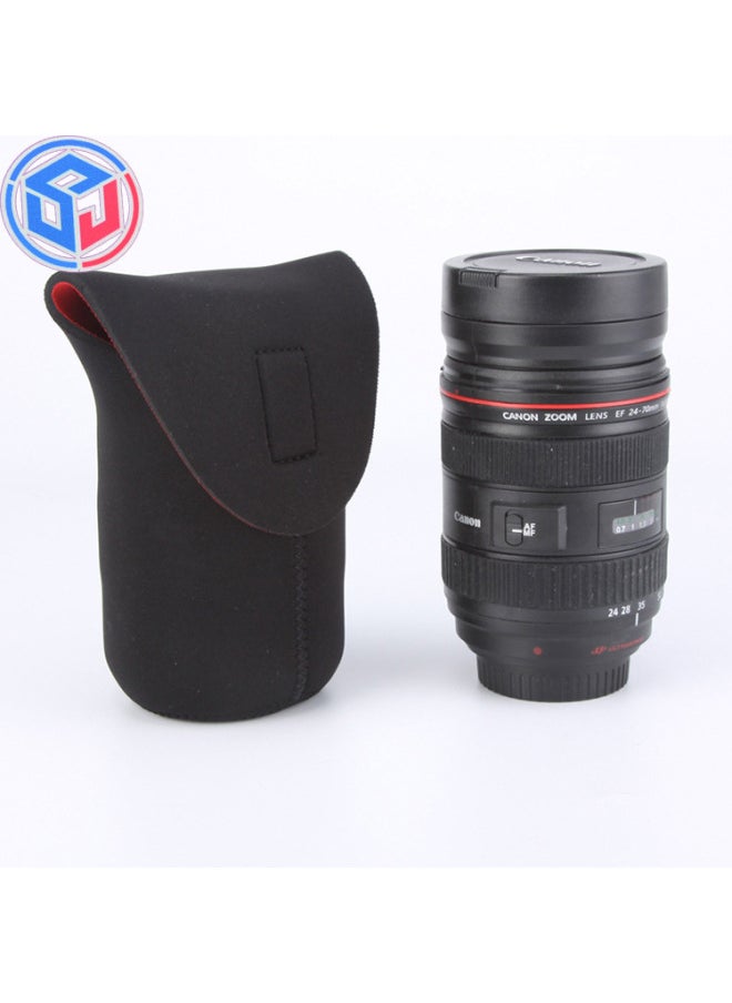 Generic - Brand Camera Lens Protection Bag Diving Material Neoprene Fleece Lens Protection Bag Sublimation Screen Printable-Color:Green - Image 1
