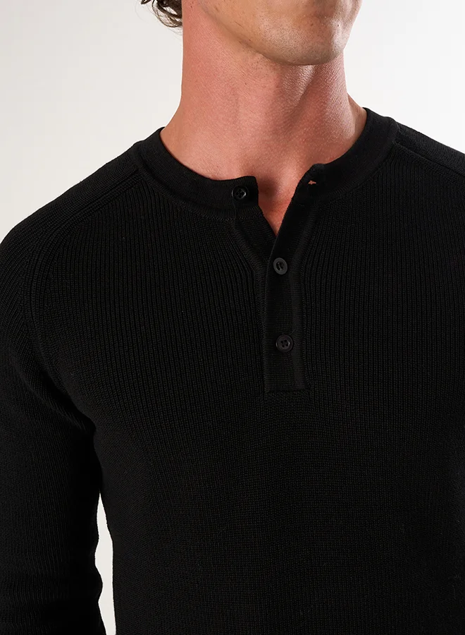 فيليكس هاردي كنزة بياقة دائرية وأزرار