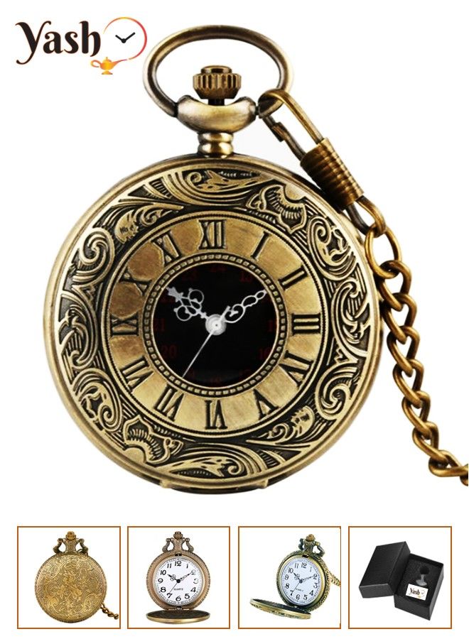 YASH Yash Romanian Style Quartz Pocket Watches Collection  - Image 1