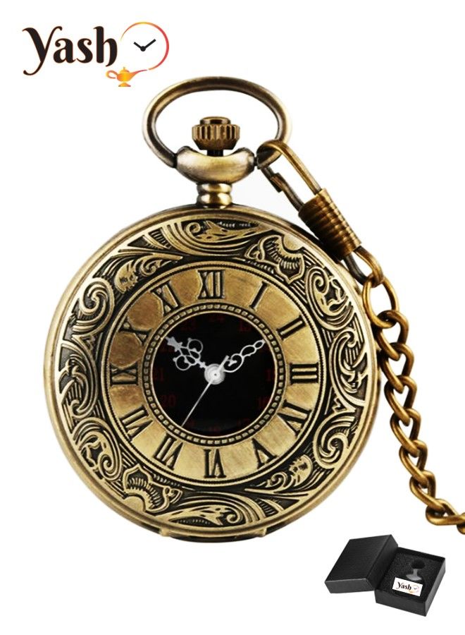 YASH Yash Romanian Style Quartz Pocket Watches Collection  - Image 2