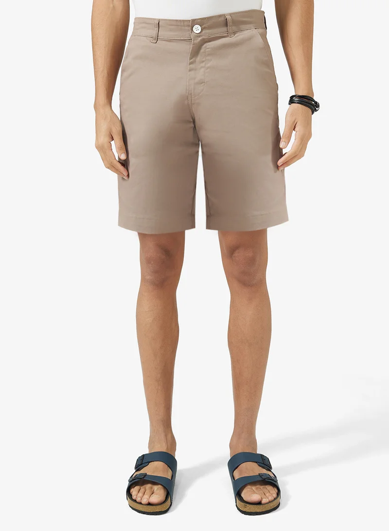 Robert Wood Regular Fit Chino Shorts