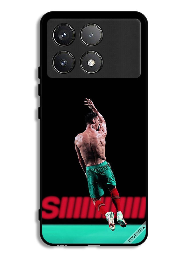Covernex Xiaomi Poco F6 Pro Protective Case Cover Ronaldo In The Air - Image 1