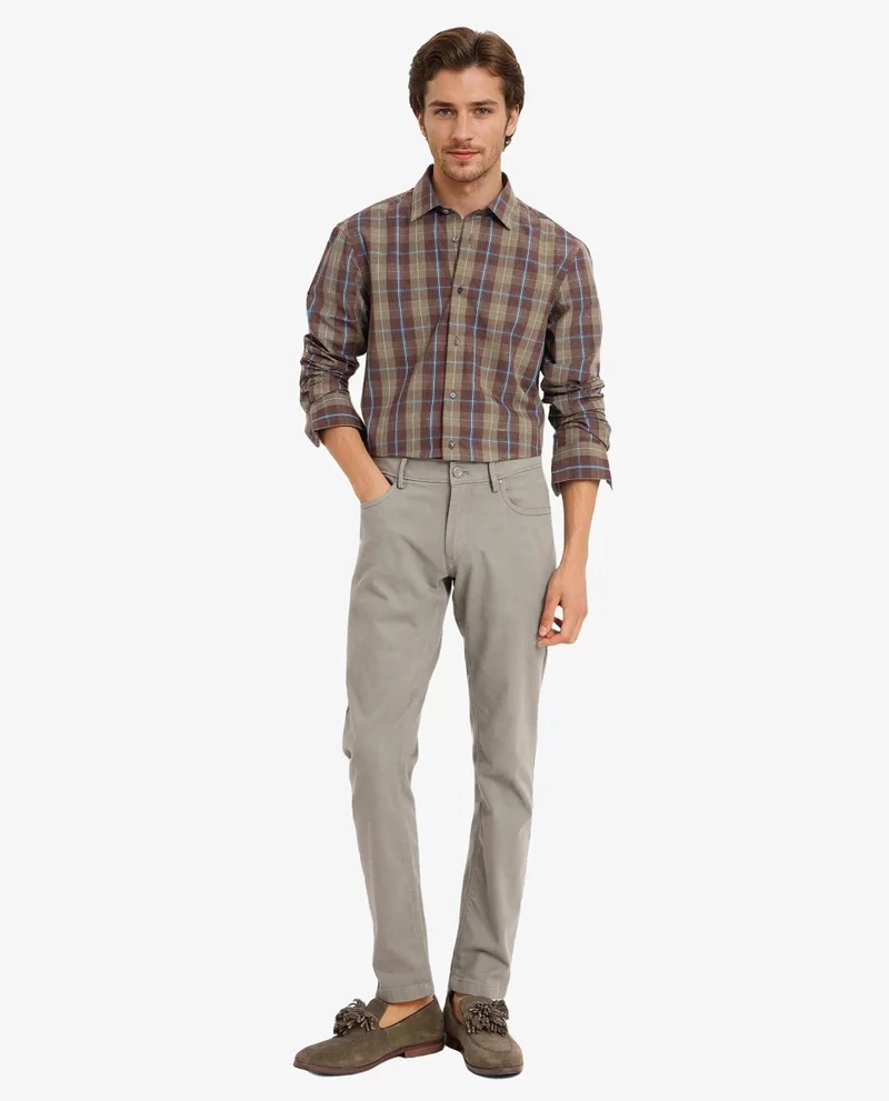 Rare Rabbit Men's Cotton Check Shirt