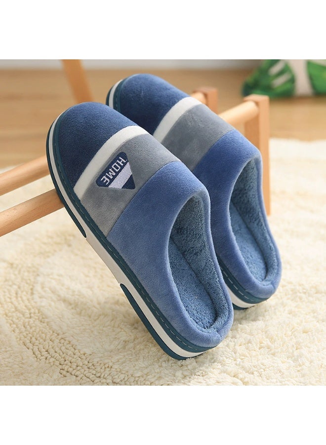 Cotton slippers - perfect for home use, providing warmth, slip resistance and thick soles.