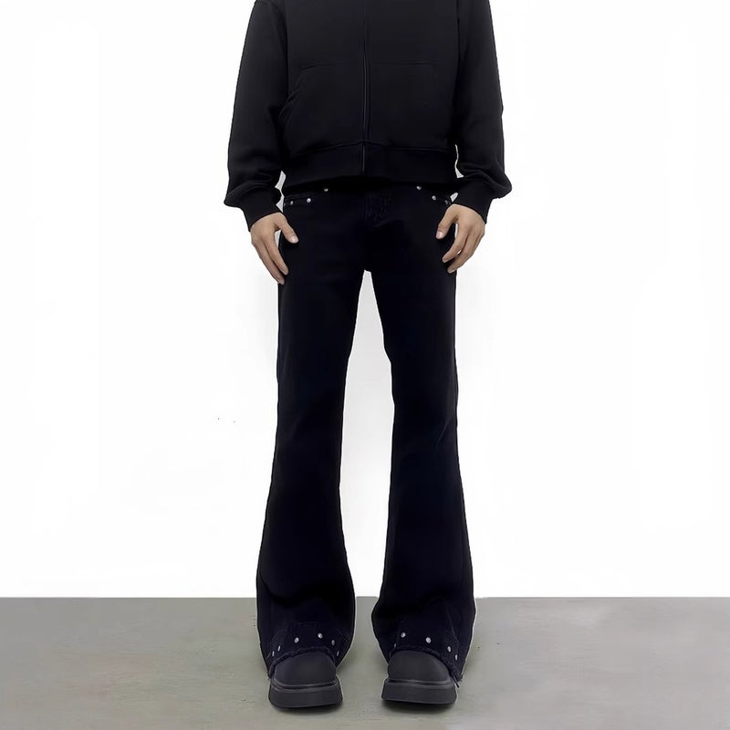 Unisex Casual Daily Denim Jeans - Image 4