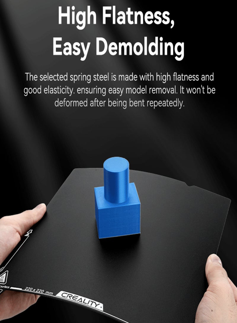 Creality Epoxy Resin Build Plate Double-sided Printing  Platform 235×235mm Ultra-high Adhesion Easy to Install Suitable for Ender-3 S1/ Ender-3 S1 Pro/ K1/ Ender-5 S1/ CR-10 SE/ Ender-3 V3/ Ender-3 - Image 5