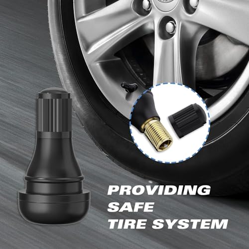 WILLIBEE TR412 Tyre Valve Stem - EPDM Rubber Tubeless Tire Valve Stem for Bike (TR412-5Pcs) - Image 5