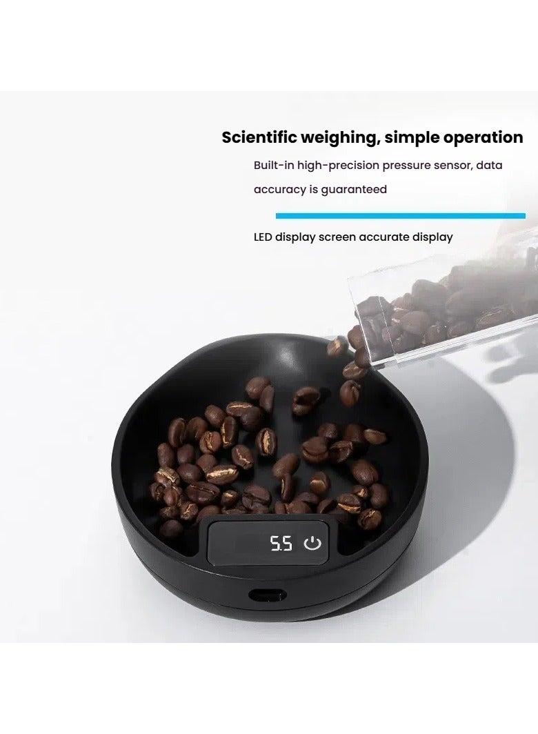 general Mini coffee electronic scale for weighing coffee beans coffee scales electronic scale for outdoor precise weighing coffee tray scale with USB - Image 2