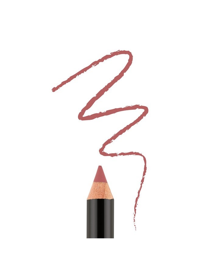 BODYOGRAPHY:Cream Lip Pencil (Heatherberry): Rose Nude Waterproof & Pigment-Rich Salon Makeup w/ Coconut Oil, Vitamin E | Gluten-Free, Cruelty-Free, Paraben-Free - Image 1