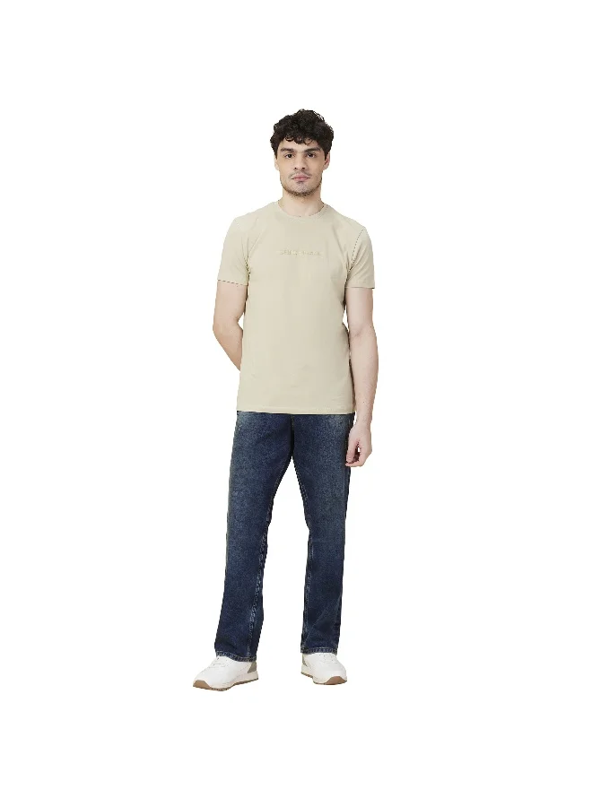 Being Human Mens Mid Tone Anti Fit Denims