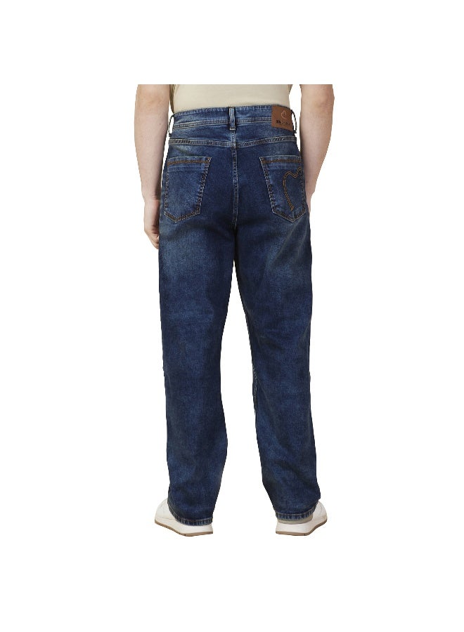 Being Human جينز رجالي متوسط اللون بتصميم مضاد للملاءمة - Image 3