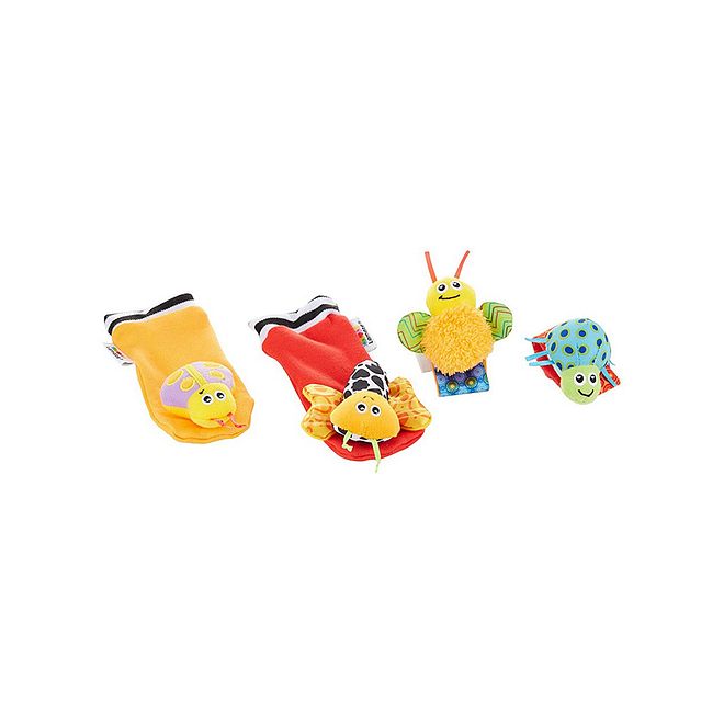 Lamaze Gardenbug Footfinder & Wrist Rattle Set - Auditory/Tactile Skills Toy, 0M+, 18cm - Image 3