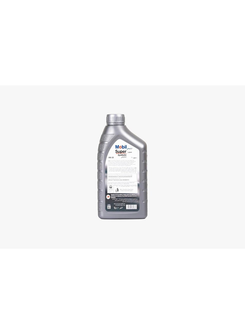 موبيل سوبر 0W-20 SQ (زيت محرك اصطناعي بالكامل عالي الأداء) - 12 × 1 لتر - Image 3