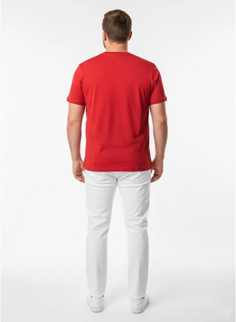 Polo Play Mens Graphic T-shirt -RED