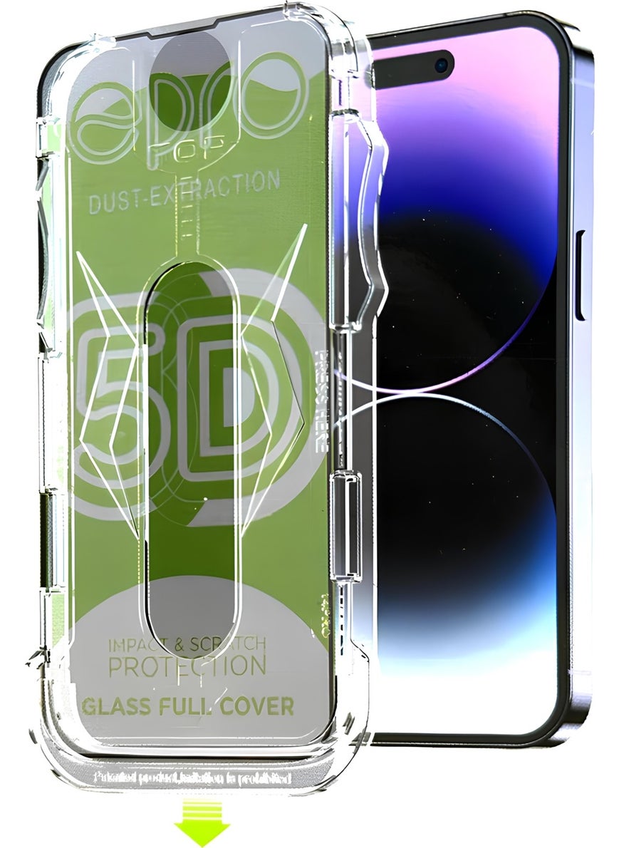 EPRO iPhone 13 / 13 Pro / 14 Glass Ghost Screen Protector Easy Installation  - Image 1