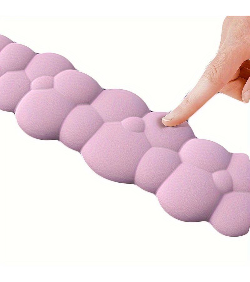 Pink Ergonomic Memory Foam Wrist Rest Set for Computer Keyboard and Mouse - Image 5