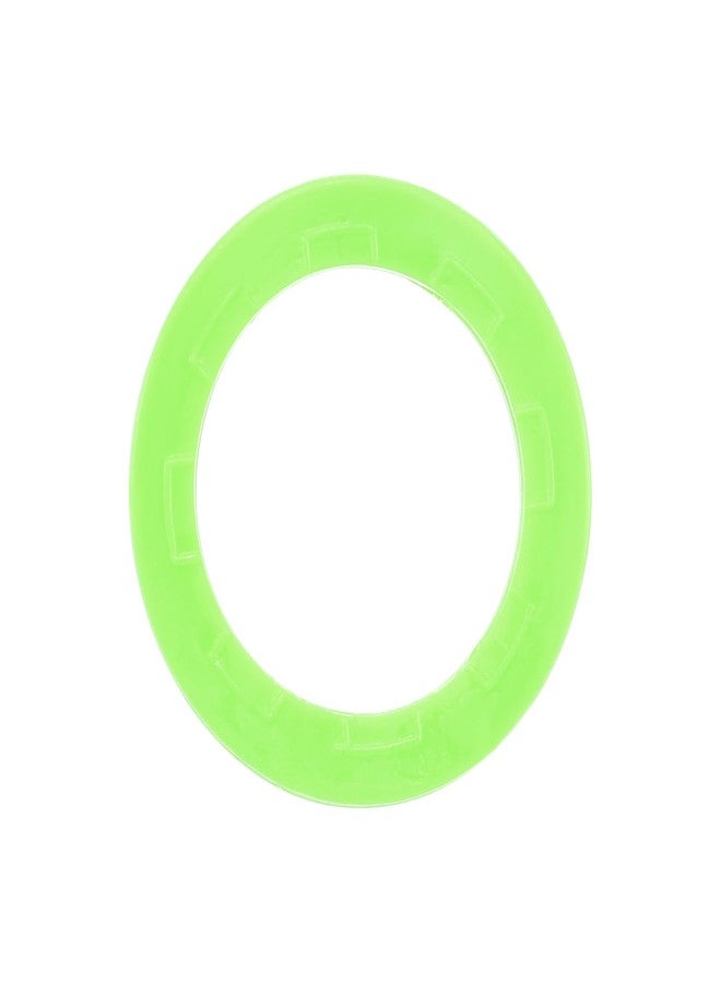 PATIKIL Key Caps Covers Rings, 10 Pack 0.9" Keys Identifiers Covers Coding Tags Marker Round Silicone Sleeve for Office House Apartment, Light Green - Image 4