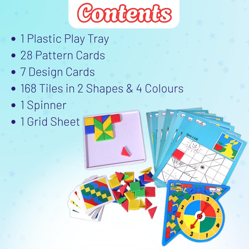 Creatives Creative Educational Aids P. Ltd. - CRE0923 Pattern Play Card Game (Multi-Color) - Image 5