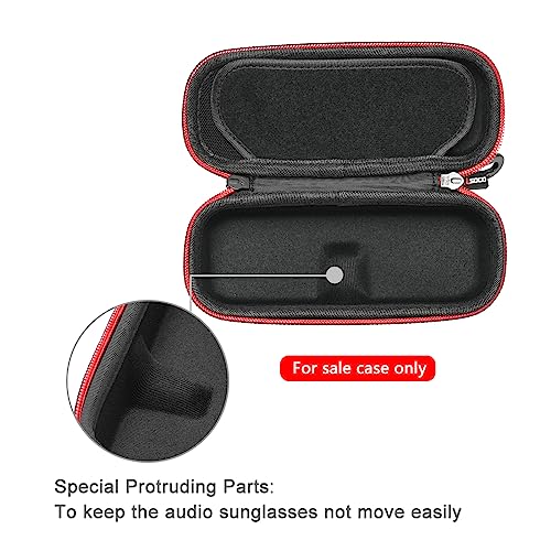 RLSOCO Travel Case for Ray-Ban Meta Wayfarer (Regular)/Wayfarer (Large)/Headliner (Regular)/Headliner (Low Bridge)/Skyler Smart Glasses - Image 3