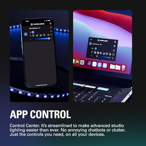 Elgato Light Strip Pro – Individually Addressable RGB LEDs, AI Scenes, Adjustable Speed/Intensity/Direction – App Controlled on Mac, PC, iPhone, Android, Stream Deck - Image 5