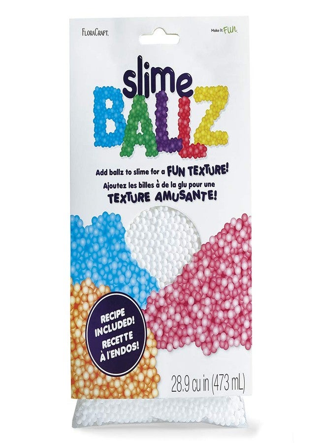 FloraCraft Slime Ballz 2 Cups White - Image 1