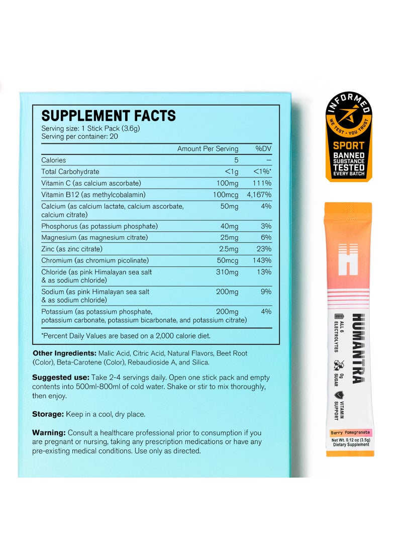 Humantra Berry Pomegranate 72g - Image 2