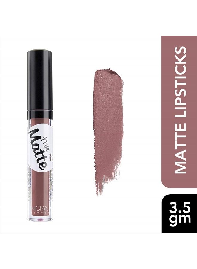 Nicka K True Matte Lip Color - NTM10 Turkish Rose - Image 2