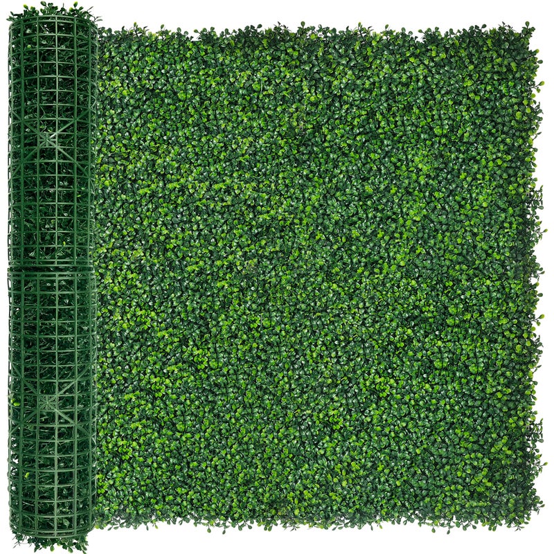 DOPGIB Artificial Ivy Privacy Fence Screen:40"x 120" (34 SQFT) 4-Layer Leaf UV-Anti Faux Greenery Boxwood Backdrop Ivy Vine Leaf Fence Panels for Outdoor, Indoor, Garden,Backyard and Decor - Image 1