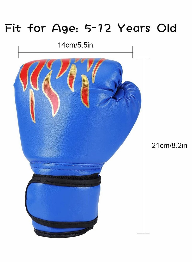 KASTWAVE Boxing Gloves, Kids Training Gloves Kickboxing Gloves for Age 6-13 Years  - Image 5