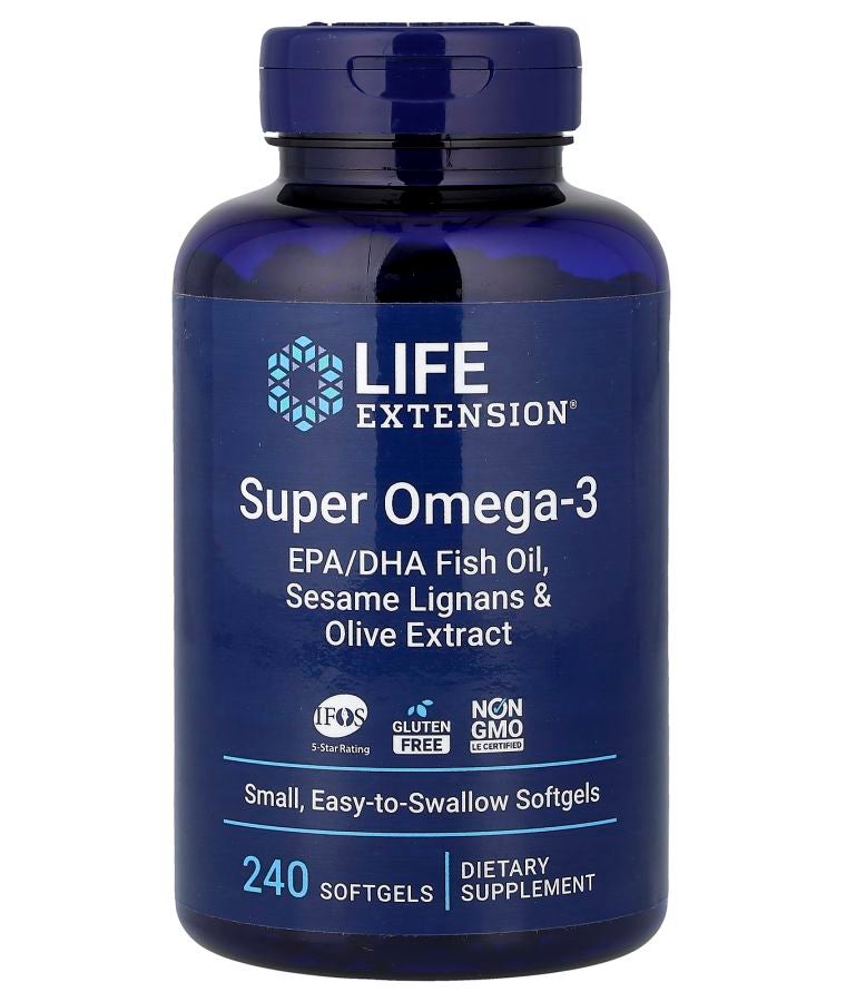 سوبر أوميغا-3 240 كبسولة لينة