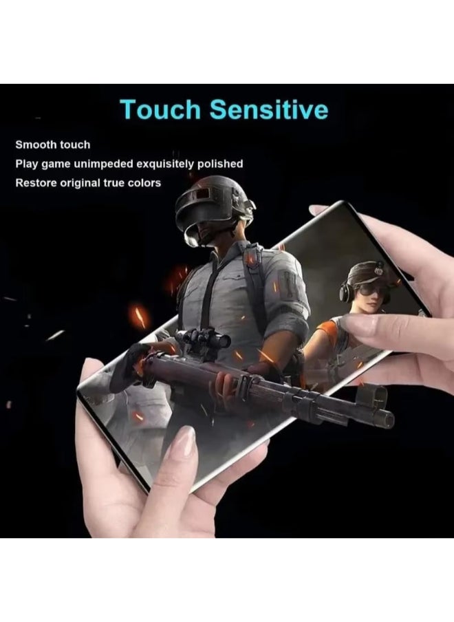Protect PROTECT Privacy Screen Protector for Samsung Galaxy S25 | 9D Matte Tempered Glass, Anti-Scratch, Black – Model: PSMS25  - Image 4