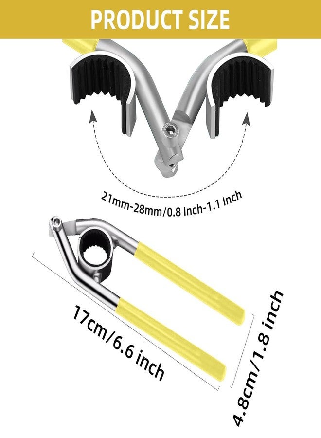 Massmot Faucet Wrench, Bathroom Plumbing Repair Tool, Strong Bite Universal Tap Spanner for Kitchen and Bathroom, Easy To Use - Image 2