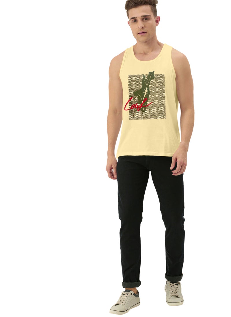 LAUREN Smith تي شيرت رياضي رجالي بدون أكمام مصنوع من القطن بنسبة 100% - Image 3