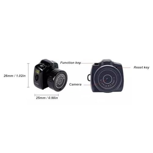 Marhynchus 0.98in Micro Mini DV DVR Camera High Definition Portable Camcorder Video Recording Cam - Image 3