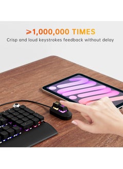 KASTWAVE Desktop Switch Desktop Computer Power Switch, Desktop Computer Power Supply Control, for Desktop PC External Extension Switch Computer Boot Key Restart Key with LED Light  - Image 3