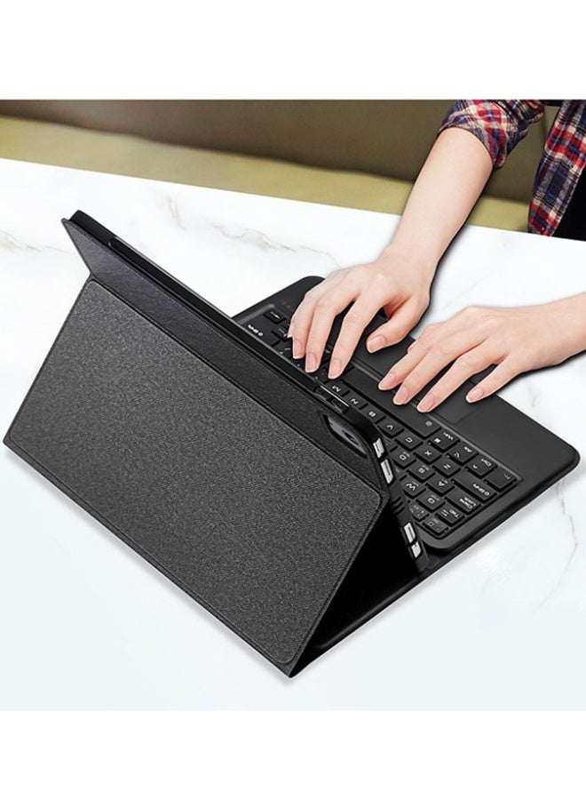 general Wireless Keyboard Case Compatible with iPad Pro 13-inch (M5, 2025/ M4, 2024) Bluetooth Touched Keyboard Cover with Pen Holder For iPad Pro 13 - Image 2