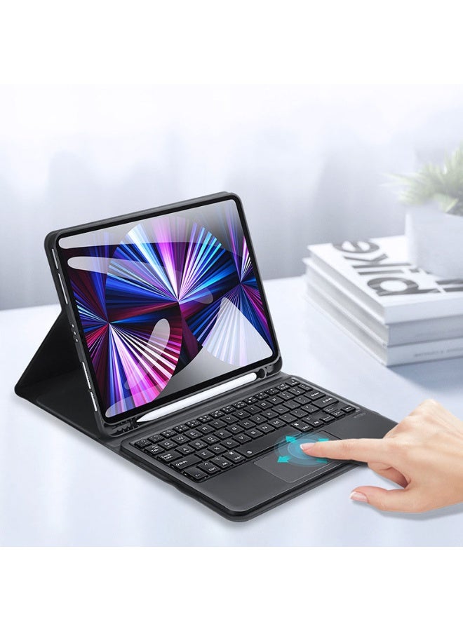 general Wireless Keyboard Case Compatible with iPad Pro 13-inch (M5, 2025/ M4, 2024) Bluetooth Touched Keyboard Cover with Pen Holder For iPad Pro 13 - Image 3