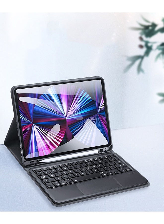 general Wireless Keyboard Case Compatible with iPad Pro 13-inch (M5, 2025/ M4, 2024) Bluetooth Touched Keyboard Cover with Pen Holder For iPad Pro 13 - Image 4
