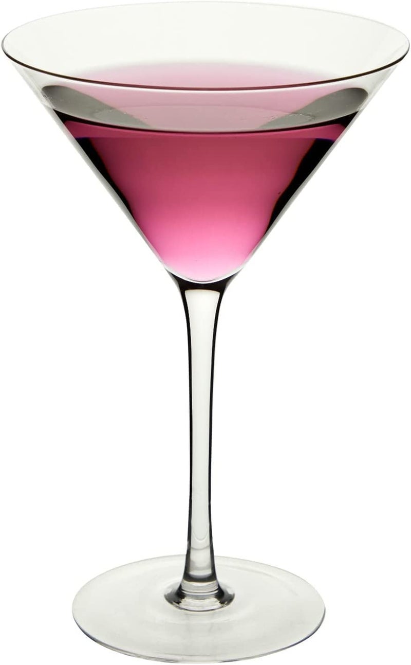 NeWine NeWine Italian Premium Crystal Martini Glasses Set of 2 PCs VShape Straight Stemmed Clear Cocktail Glass for Restaurant 48 Ounce 140ml  - Image 5