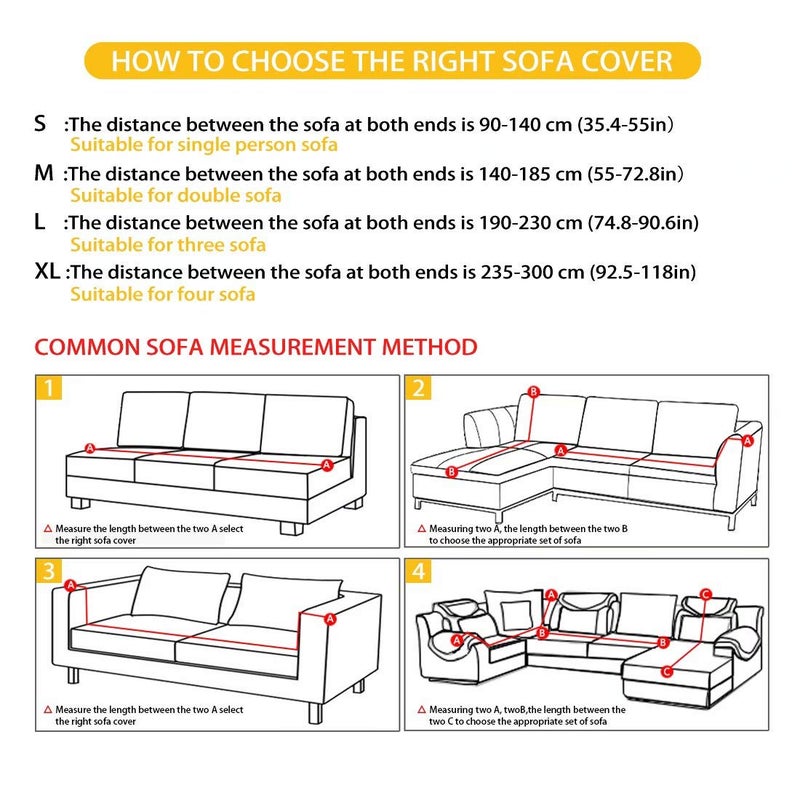 AFPANQZ Dancing Skeleton Sofa Cover Stretch Couch Covers 1 Piece Sofa Slipcovers for Living Room Office Couch with Non Skid Foams (Black  55"" to 72.8"" Loveseat Sofa 2 Seater) - Image 4