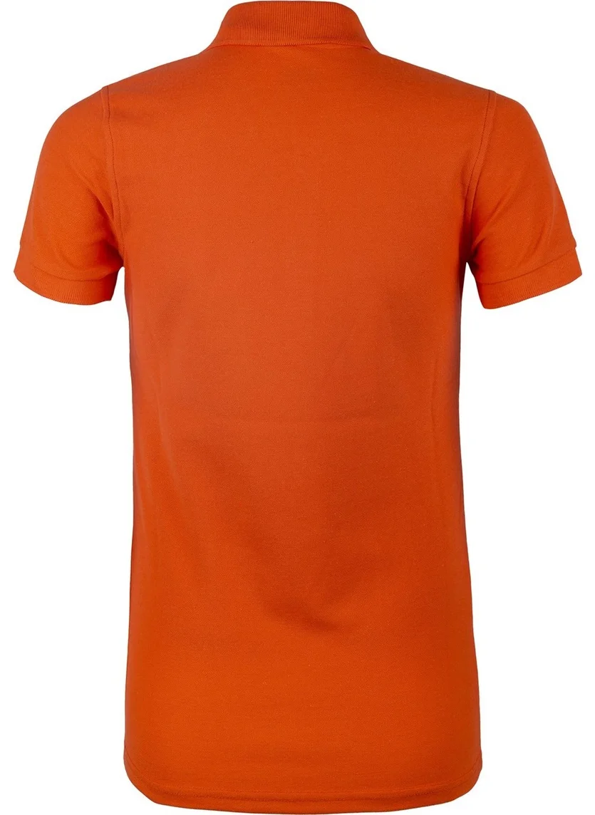 ايفوليت Deepraw Women's Polo T-Shirt - Orange