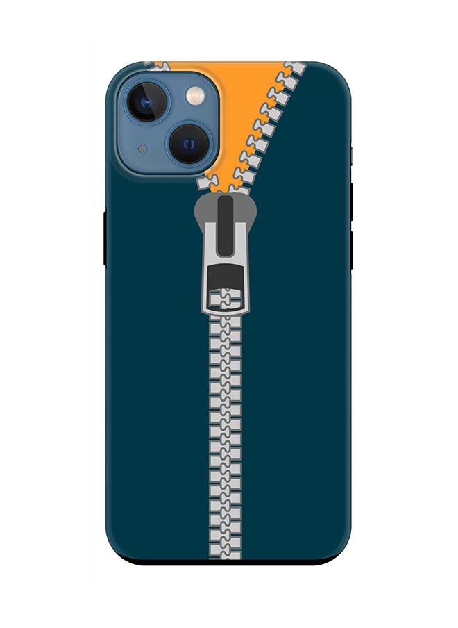 Tough Pro Series Case for Apple iPhone 14 Plus Case Dual Layer hybrid PC & TPU Customized Mobile Cover Shield with inner TPU protection Matte Finish - Zipper