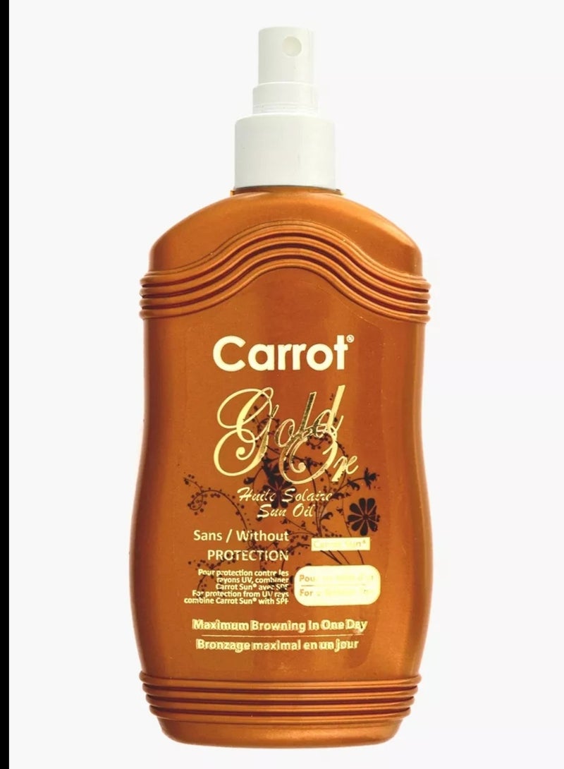 Carrot Sun Carrot Gold Tanning Oil Spray 200ml - Image 3