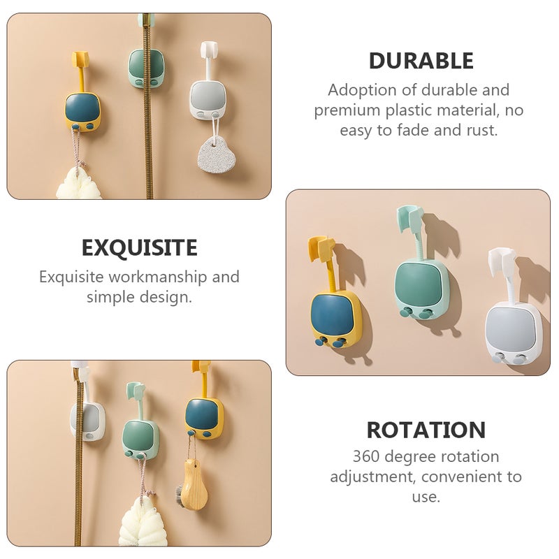2 pcs Bathroom Rotation Bracket Adjustable Stand Rack - Image 5