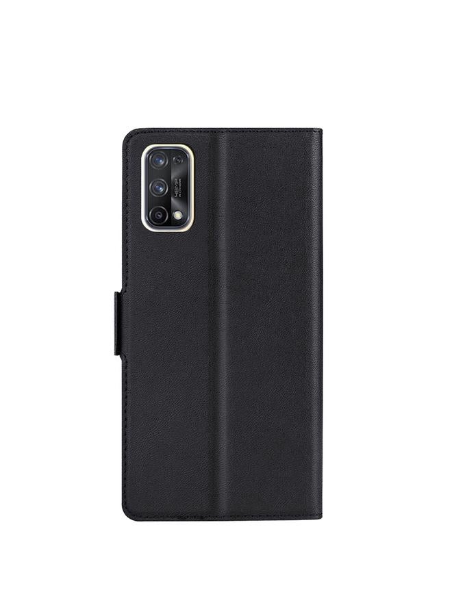 اس-توب جراب لهاتف OPPO Realme X7 / Q2 Pro مصنوع من جلد البولي يوريثان الحراري فائق النحافة مع مشبك جانبي للجهد - Image 3