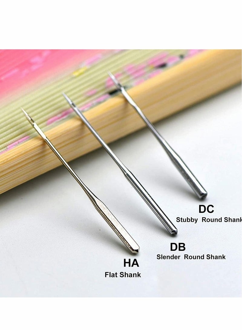 Excefore Sewing Machine Needles 10 Pcs Heavy Duty Universal Sewing Tools for Singer Brother Janome Industry Sewing Machine Size 90/14 - Image 3