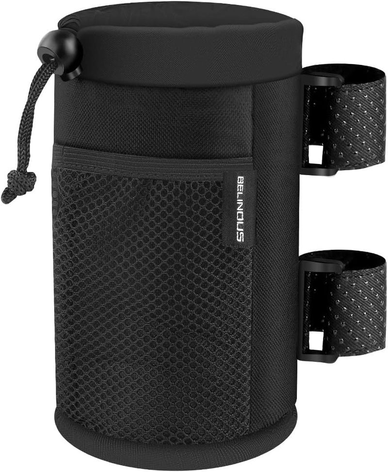 Belinous Scooter Cup Holder for 8-32oz Bottles - Versatile Drink Holder for UTV, Wheelchair, Bike, Golf Cart, and Boat - Image 1