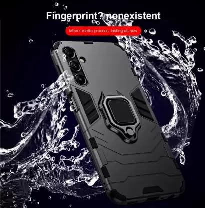 SPAZY CASE® Realme Narzo 70 Pro 5G Back Cover | Dual Layer Armor Defender Full Body Protective + PC Hybrid Kickstand Back Case for Realme Narzo 70 Pro 5G - Image 3