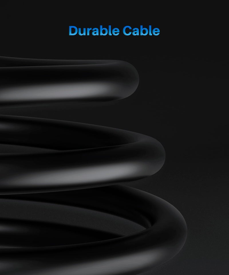 GearIT XLR to XLR Microphone Cable (10 Feet, 6-Pack) XLR Male to Female Mic Cable 3-Pin Balanced Shielded XLR Cable for Mic Mixer, Recording Studio, Podcast - Black, 10ft, 6 Pack - Image 3